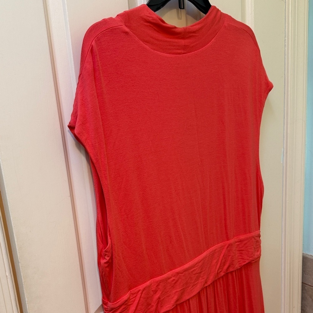 Apt. 9 Women's Vibrant Coral Maxi Dress - Picture 5 of 8